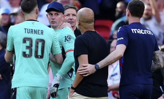 Shock runner-up Guardiola This was uglyPK saved → Go to the MVP-class goalkeeper and argue with him for no reason