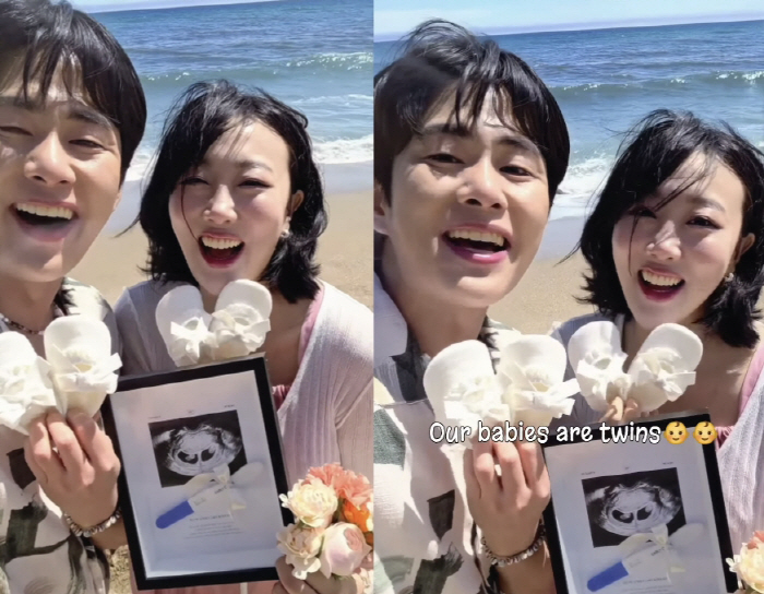 Son Min-soo ♥ Im Lara, the pain of infertility is over..I'm the first baby in 12 years. I'm twins
