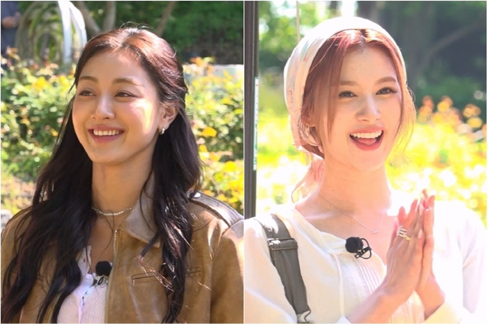 10 years of girl group TWICE Jihyo and Sana, time flies so fast, and the rest of the decade may be open (when we meet)