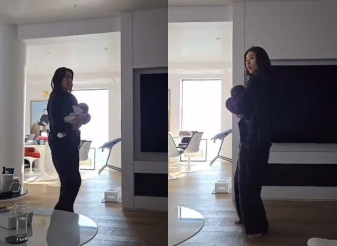 Lee Gyu-hyuk ♥ Son Dambi, a dancing queen who dances to sleep with her 40-day-old bungeoppang daughter