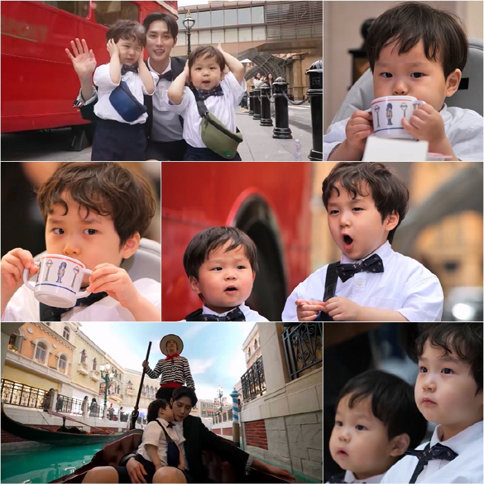 As expected, you're so handsome…Kim Jun-ho, Eun-woo, Jung-woo, transformed into a British boy in Macau (Sudol)