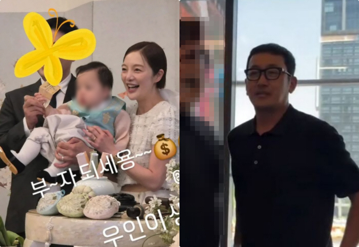 Hwang Bo-ra, super-luxury first-birthday gifts are also top-notch..200,000 won for a set