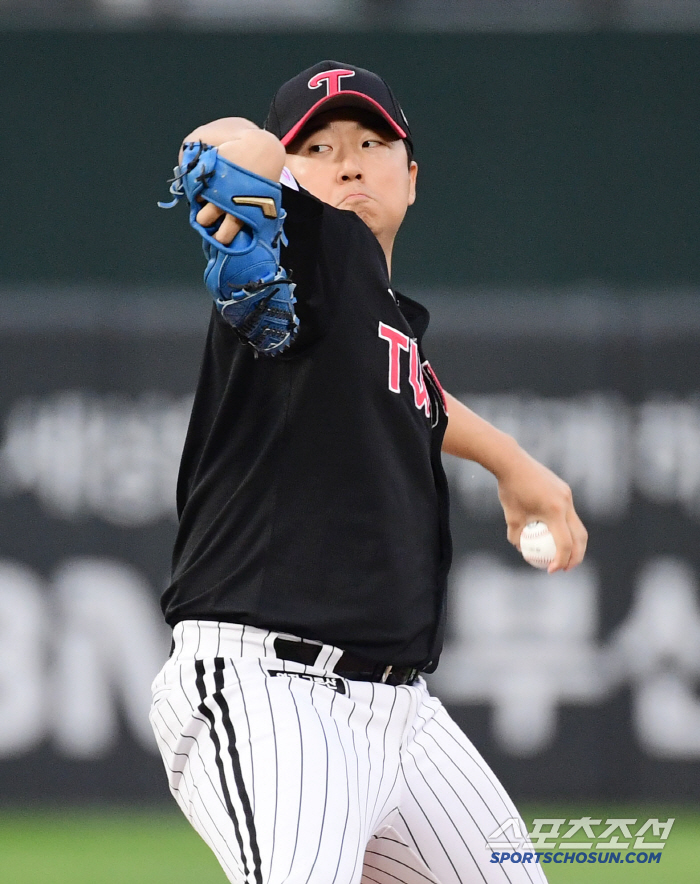 In every inning, Elotrasikoda Songchan's first full base shot LG, 179, won despite Lotte's scary chase. Yoon Sungbin, 157km, 9 runs and 3rd place in Lotte 