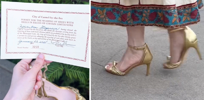 It's illegal to wear high heels... Reasons for the Introduction of Urban Permits