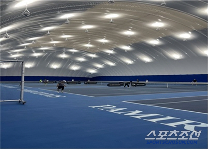 K-Air Dome @Boryeong Field One, Park Ji-sung, succeeded in winning an order for Boryeong Football Training Center and localized model