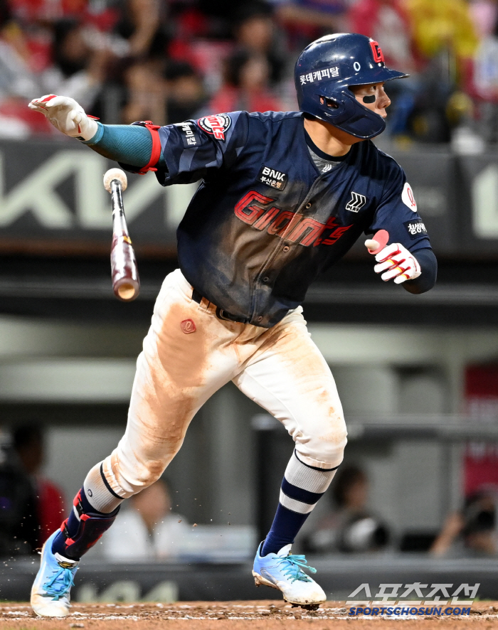 What should we do about Lotte without Ma Huang? Rising Sun-byul, batting average of 0.342 Lotte Athletics No. 2 → Leadoff stands tall 