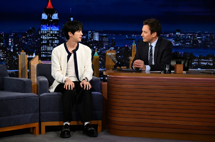 Jin Makes Triumphant Return to 'Jimmy Fallon Show' Ahead of Solo Tour Launch