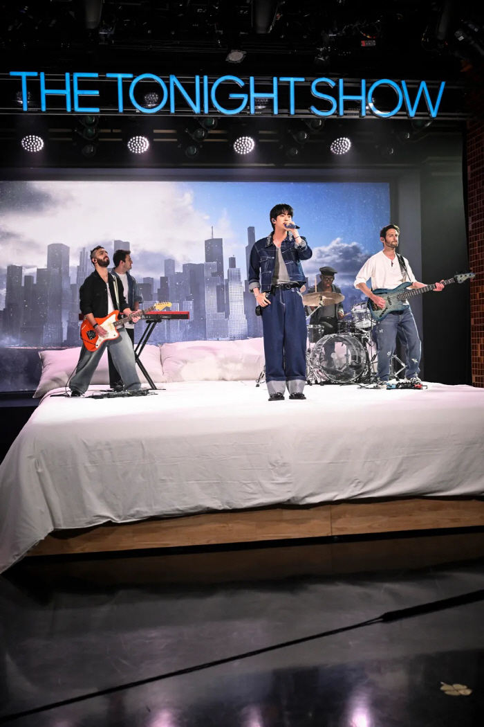 Jin Makes Triumphant Return to 'Jimmy Fallon Show' Ahead of Solo Tour Launch