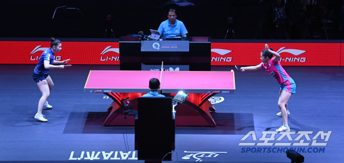 If Sun Ying-sha, the world's No. 1 player, and Ppiyak, the leading contender in the round of 16, play to Shin Yu-bin's liking, he will do his best to succeed even if he loses (Doha World Table Tennis Championship)