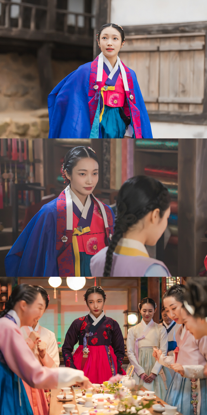 Ji Hye-won, this time, she will be a Joseon evil girl..Nam Joo's first night, Seohyun became a rival