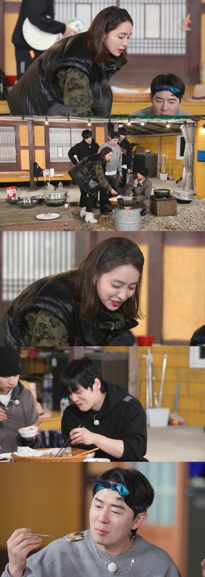Lee Min-jung, ♥ Lee Byung-hun's cooking skills are good enough..It's like food sold. I hit it