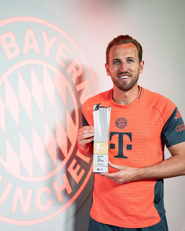Harry Kane's first win of the best season → First career player of the year award
