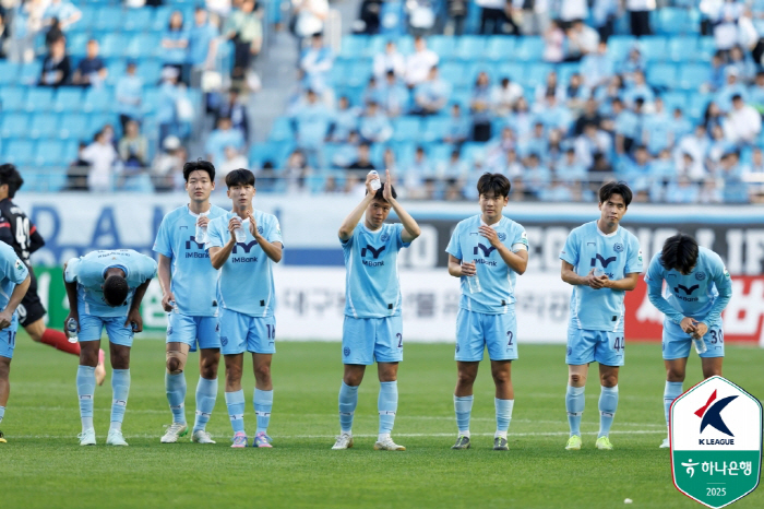  Lowest Fall → Explosion of Oil Explodes Daegu FC Official Apology to Make a Team That Can Be Proud Again