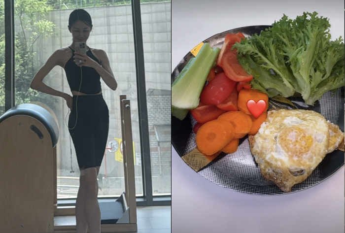 Um Tae-woong ♥ Yoon Hye-jin, the secret to keeping a handful of vegetables slim even in their 40s after working out  running