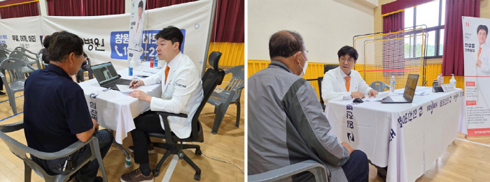 Changwon Himchan Hospital Joins the Rural Wangjin Bus Project...Medical Support for Sacheon Farmers