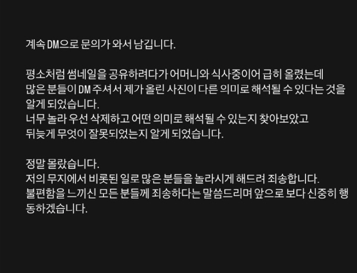 Dating brother and sister, photo upside down on the Roh Moo Hyun's death day.I really didn't know about the Ilbe allegations. 