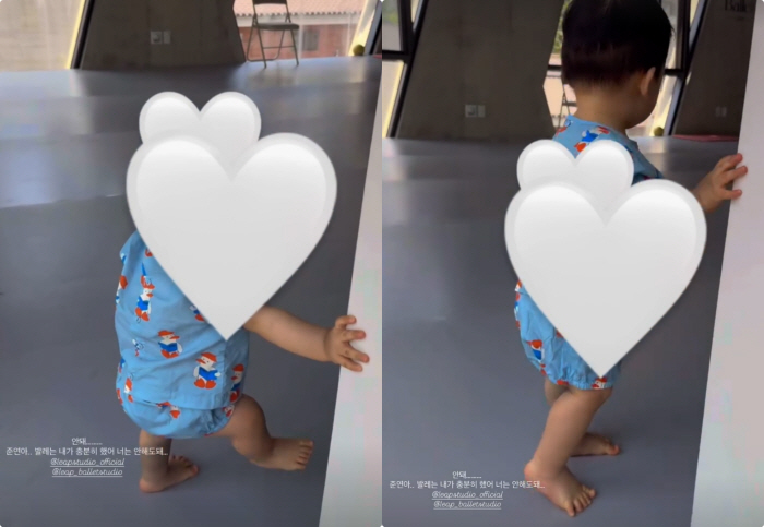 Son Yeon-jae Shows Ballet Talent At the age of one, I was embarrassed. My mom did enough, you don't have to do it