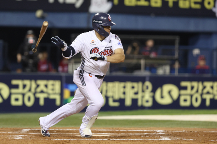 You flew 120m and it's not a home run?It's so hard to get to Jamsil's biggest gun