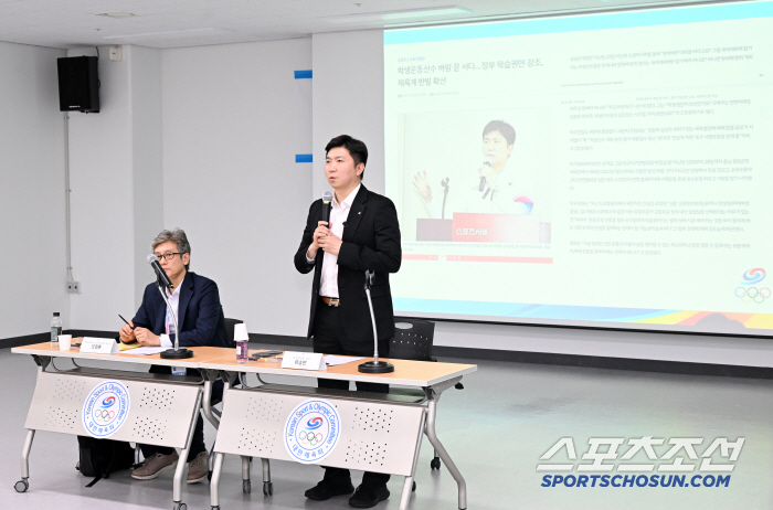 I am also desperate that the problem of student-athletes, such as parents and minimum education X training camp, must be now or never. The hot sincerity that Chairman Yoo Seung Min showed at the meeting of Soce parents