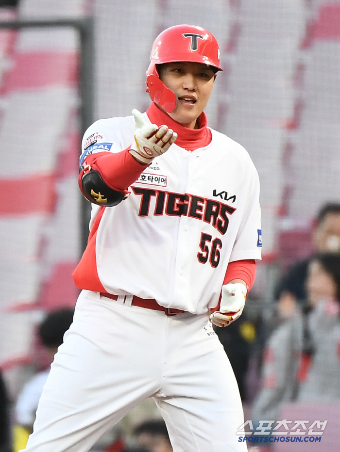 In the 2nd team, I'll continue to be one year old... Thank you for holding out, I didn't know that I would be a hope for KIA at the age of 29