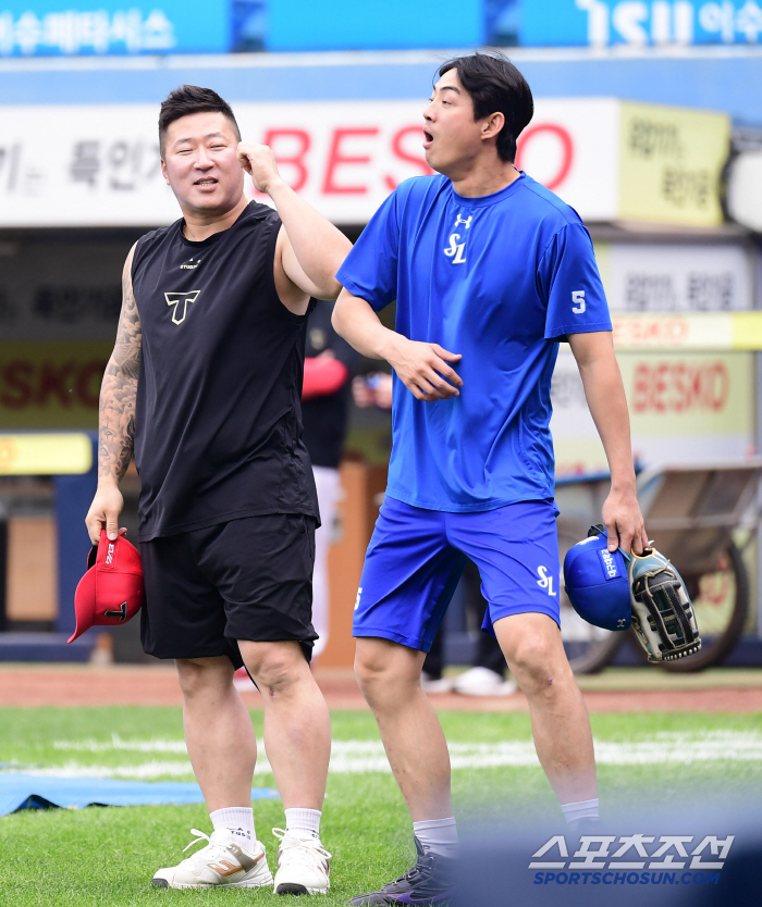 Is it the Second Coming of the Samsung Dynasty? The unwavering friendship of the lions welcomed by the tiger senior who visited Lapak
