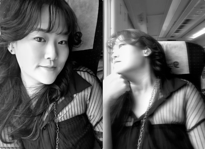150→83kg Mina's sister-in-law is thrilled by the public transportation chair. Since when has it been so comfortable?