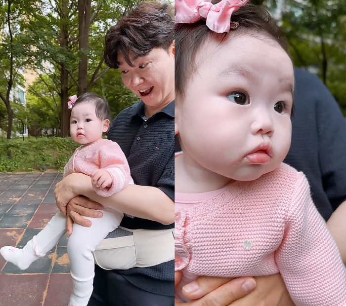 Park Soo-hong ♥ Kim Daye's favorite thing to do with his daughter and neighborhood walker after moving to a 7 billion house