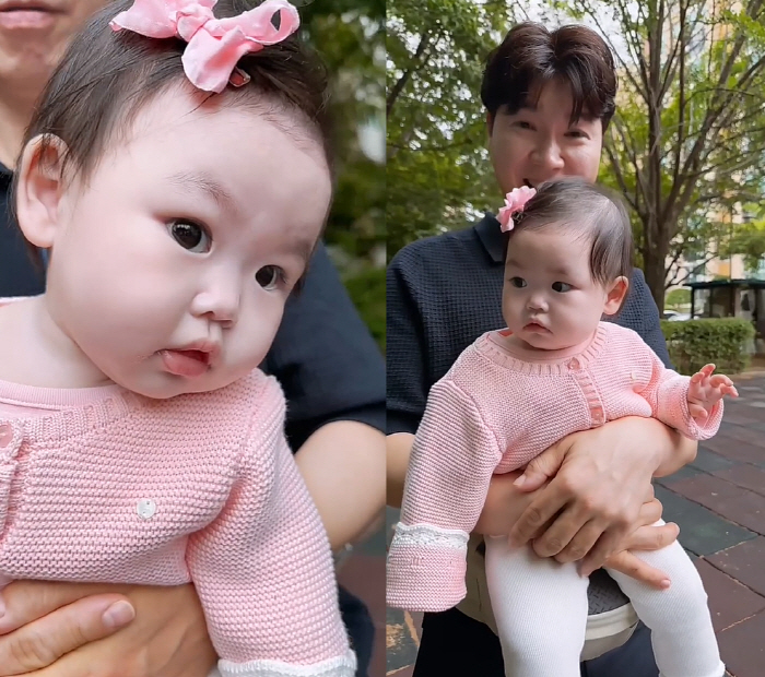 Park Soo-hong ♥ Kim Daye's favorite thing to do with his daughter and neighborhood walker after moving to a 7 billion house