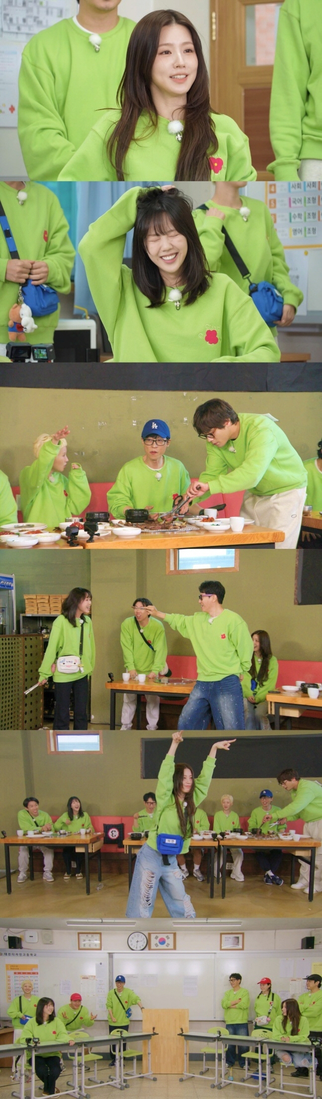 'Running Man' Ji Yeun vs Miyeon. Dance battle for a piece of beef