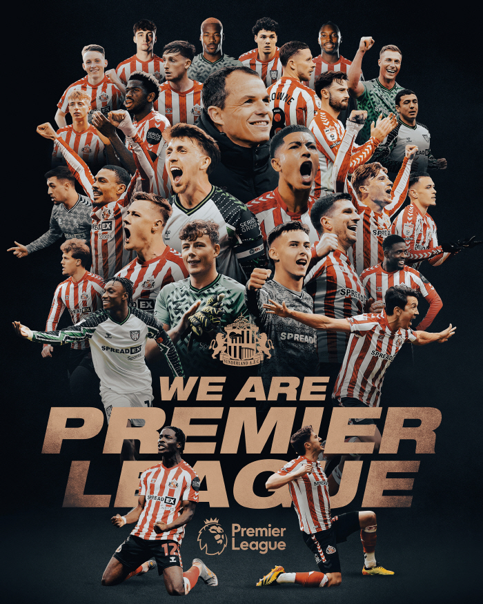 Sunderland's amazing miracle to survive after dying, 21 come-from-behind victory with a theater goal in the 95th minute of promotion PO...Promoted to EPL after 8 years