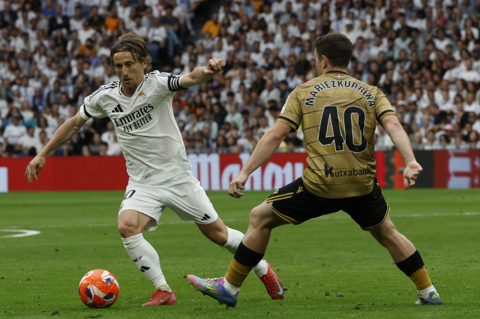 Thank you, legend Modric Ancelotti, beautiful exit in standing ovation for the Bernabeu...Real, Mbappe Multi-Golro Sociedad 20 Defeat
