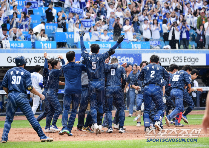 A thrilling walk-off home run (Daegu site) that made everyone excited at the end of the ninth inning with a surprise Samsung Diaz
