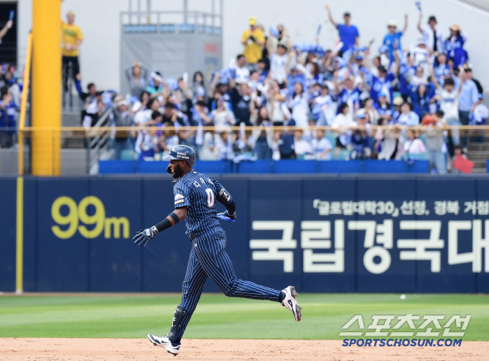 A thrilling walk-off home run (Daegu site) that made everyone excited at the end of the ninth inning with a surprise Samsung Diaz