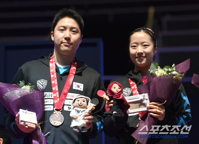 Yoo Bin, the first multi-medal player in 32 years since Hyun Jung-hwa, had a hard time, but I believed in my efforts