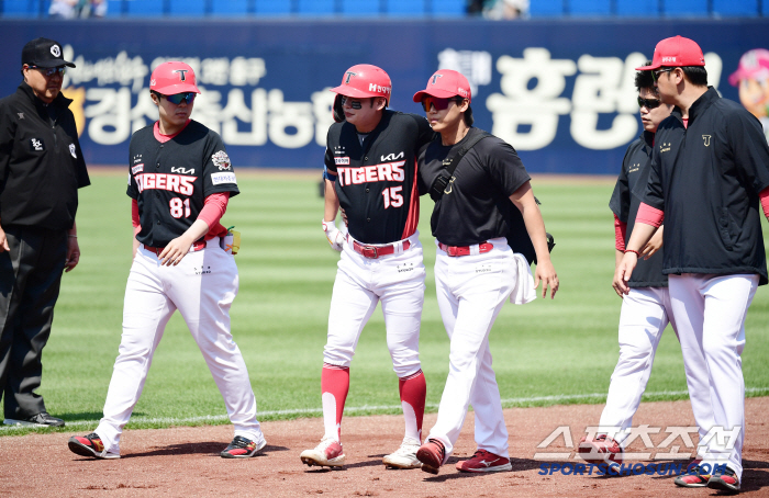 As concerns over the cancellation of the first group of hamstring injuries, another defector occurred...KIA's outfield is inexhaustible