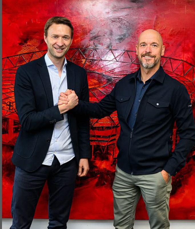  Ten Hach, abandoned by Manchester United, returns to the ground after 7 months → Official announcement of the appointment of Leverkusen coach...a two-year contract