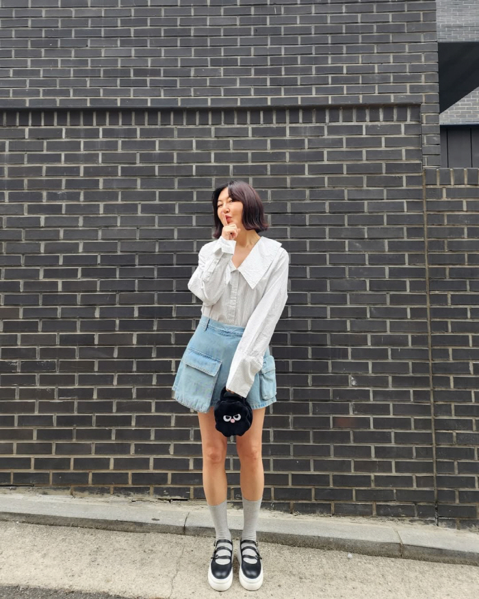 Han Hye-yeon brags about her waist after a meal with her body after losing 14kg