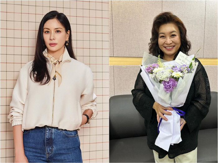  Ko So-young and Oh Eun-young are holding hands..Oh Eunyoung, STAY joined the entertainment show after 33 years