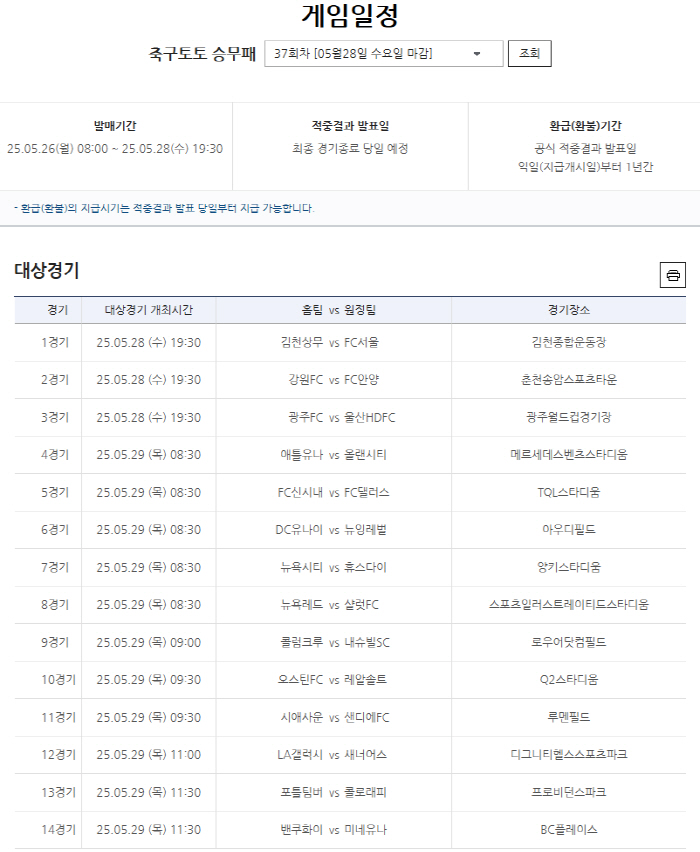 There is no 1st place winner. Sports Toto announces the results of the 36th match of Soccer Toto's crew loss...1.2 billion won carried forward