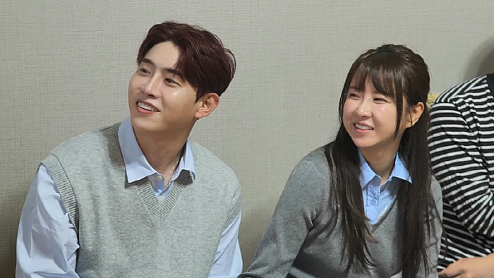 Eun Ga-eun ♥ Park Hyun-ho talking behind his wife's back in front of his mother-in-law..Oh, I want to be kicked out