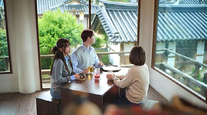 Eun Ga-eun ♥ Park Hyun-ho talking behind his wife's back in front of his mother-in-law..Oh, I want to be kicked out