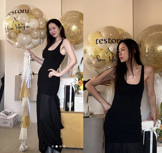 'Hyunbin ♥' Son Ye-jin's Body as a Female Woman After Giving Birth...a silhouette attached to a dress