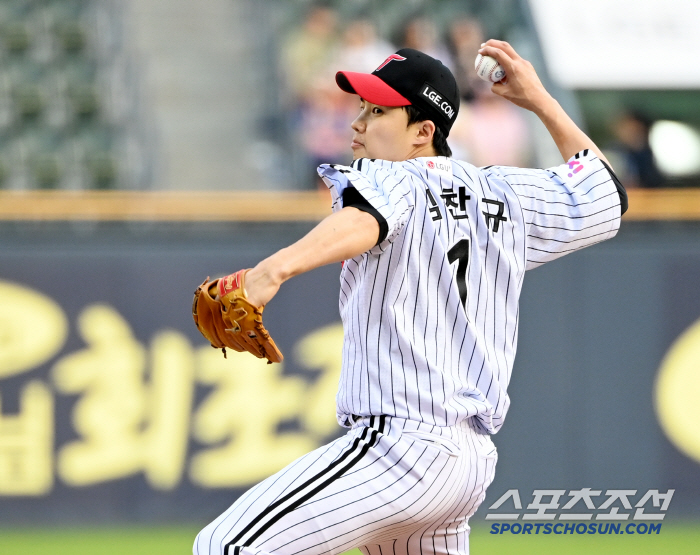 Injured ward LG won again. Lim Chan-kyu won eight games, Kim Jin-sung Park Myung-geun kept one point difference. LG 21 won. Now, 3.5G car with Hanwha
