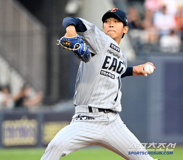 It's on the verge of losing, but it's okay. Three hits and two runs in the first inning, and no hit until the fifth inning, as the master wished. I threw my hope for the first place at 147km