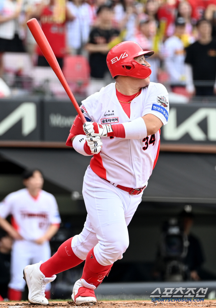 Kim Do-young also failed to laugh even if he won with a thigh injury KIA, Choi Hyung-woo, Oh Sun-woo's home run shot to defeat Kiwoom