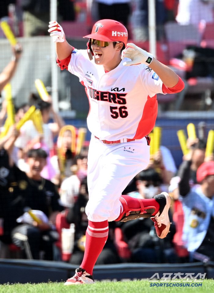 Kim Do-young also failed to laugh even if he won with a thigh injury KIA, Choi Hyung-woo, Oh Sun-woo's home run shot to defeat Kiwoom