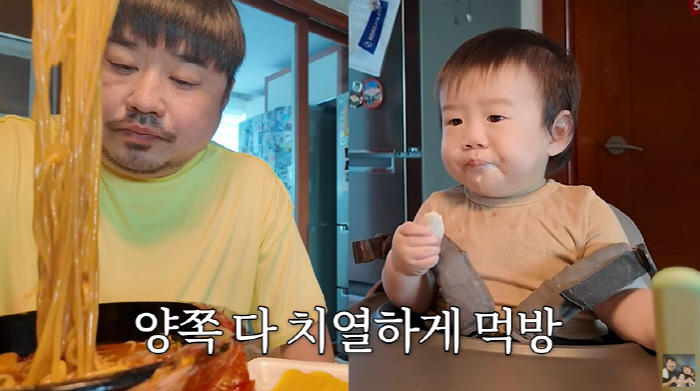 Lee Eun-hyung and Hyun-jo are obviously Kang Jae-joon's son. It's already been 10 months since we started eating