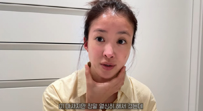 Lee Si-young, who lost 5kg a month, is sure to be effective without thread lifting