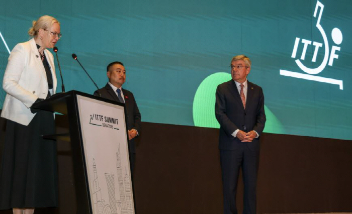 Our Rally for the Future, Not My Journey Yoo Seung Min, President of the Korea Sports Council, Challenges for Vice President of the International Table Tennis Federation!Sports diplomacy is also wide-ranging, voting at the ITTF General Assembly on the 27th