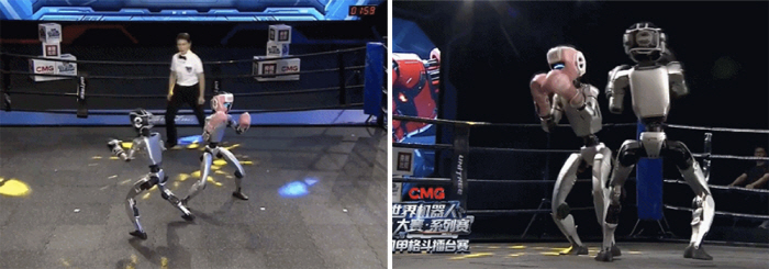 The World's First Robot Martial Arts Competition will be held...Cheers to the agile strong punch and kick